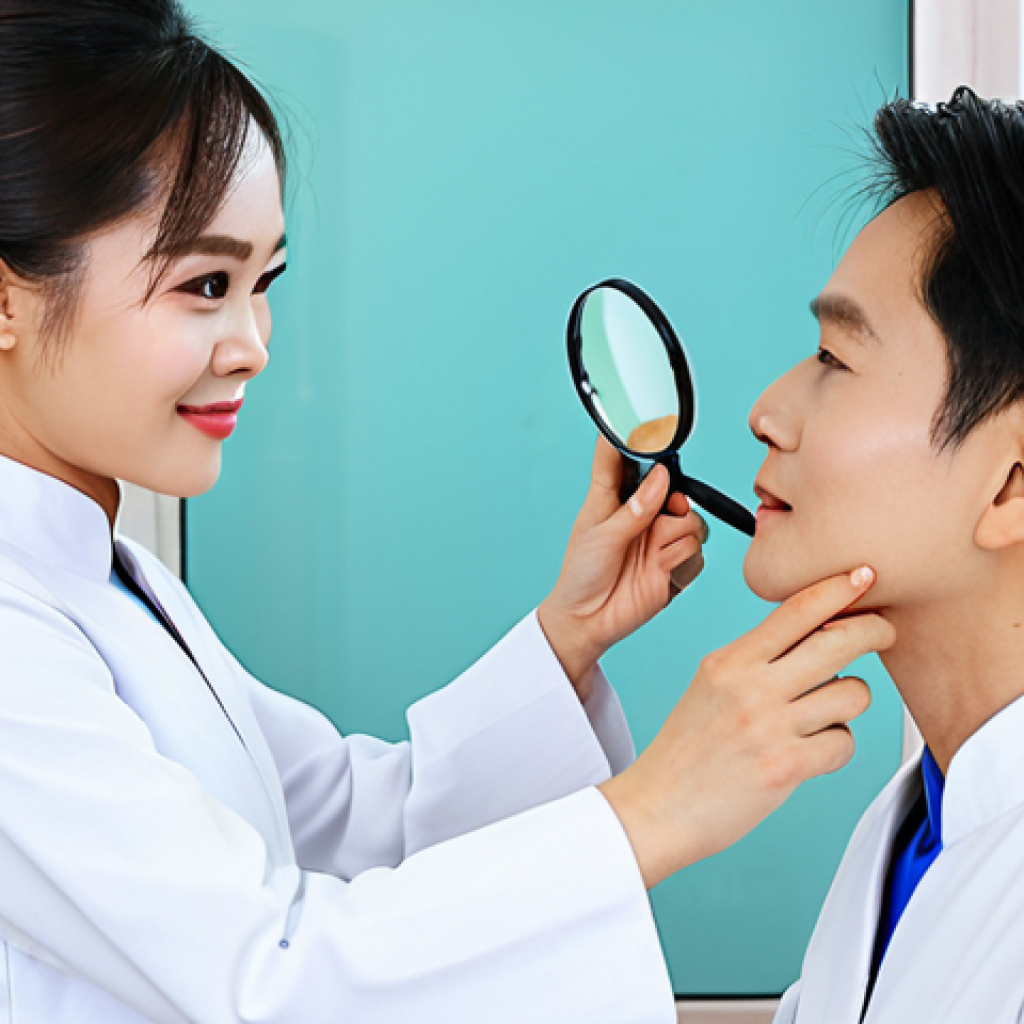 뷰티컨설턴트 취업 준비 로드맵 - Skincare Consultation**
A Vietnamese beauty consultant, fully clothed in a professional ao dai, is ...