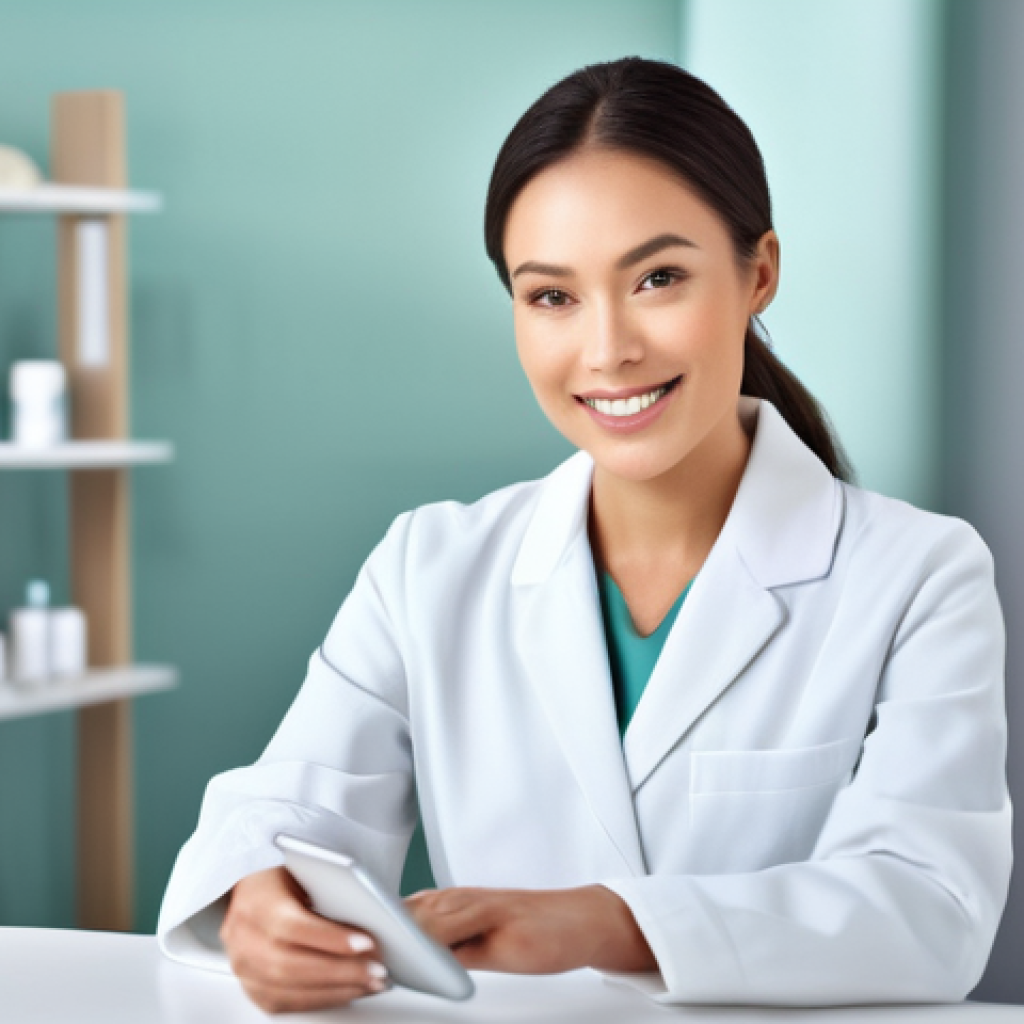 뷰티컨설턴트 업계 소식 공유 - **Prompt 1: Personalized Skincare Consultation with AI**
    "A professional female beauty consultan...