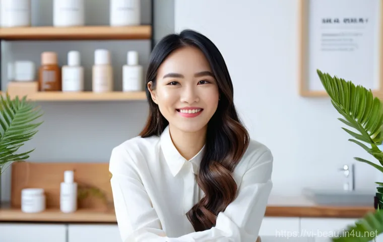 뷰티컨설턴트 학습 문제 해결법 - **Prompt:** A dynamic scene at a bustling beauty industry exhibition in Vietnam, similar to Vietbeau... 뷰티컨설턴트 학습 문제 해결법 - **Prompt:** A dynamic scene at a bustling beauty industry exhibition in Vietnam, similar to Vietbeau...